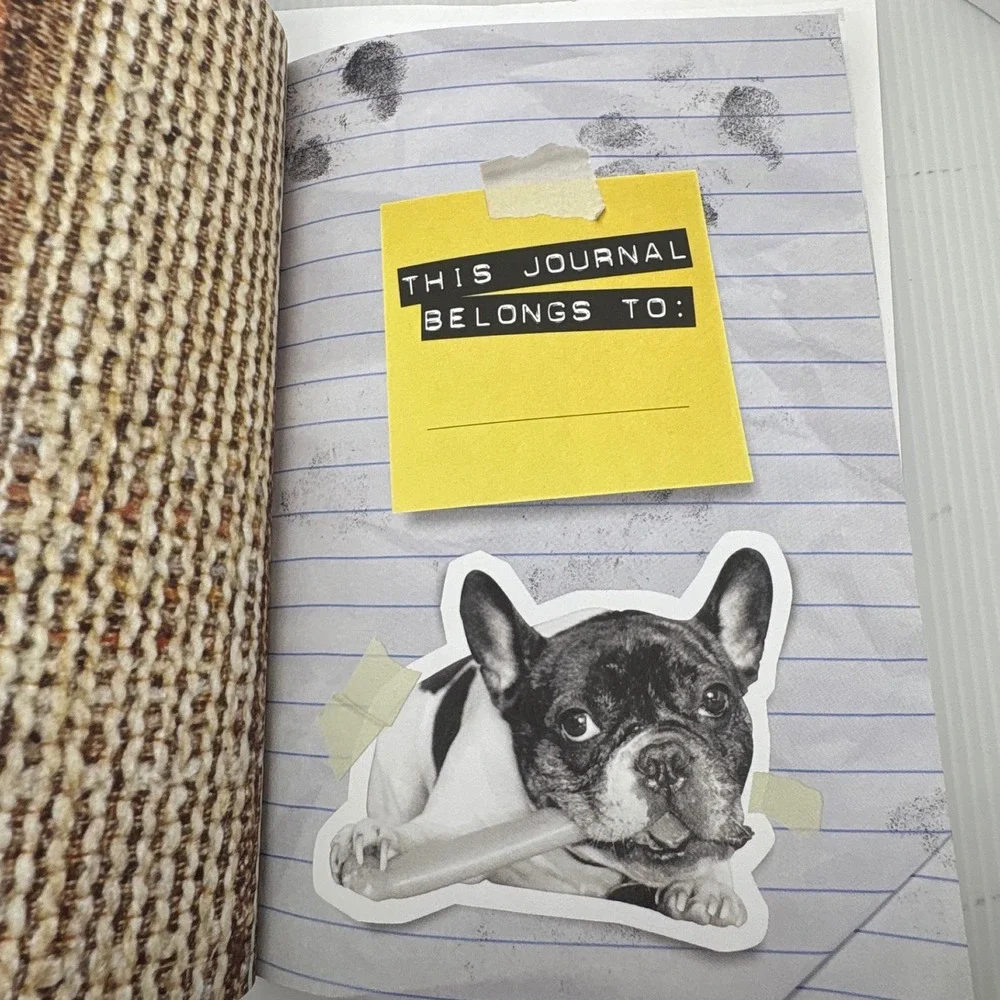 From‎ Frank A Journal To Make Humans Smile Dog Theme Stationery Gift Puppy Cat